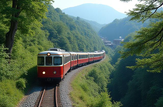 地方観光路線の景観ルート計画